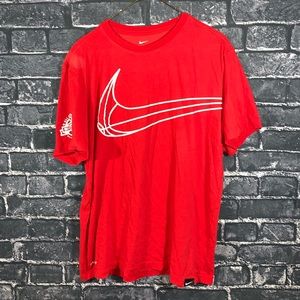 Red Nike Graphic T-Shirt